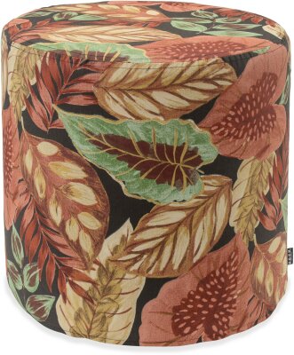 H.O.C.K. Tropical Outdoor Hocker rund Pouf...