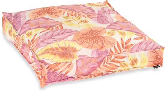 H.O.C.K. Tropical Outdoor Bodenkissen BODO 60x60x10cm col. 226 coral lachs sunny