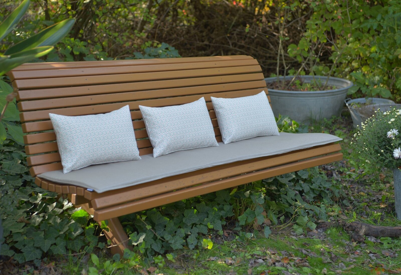H.O.C.K. Bankauflage EASY Caribe OUTDOOR in verschiedenen Größen und Farben