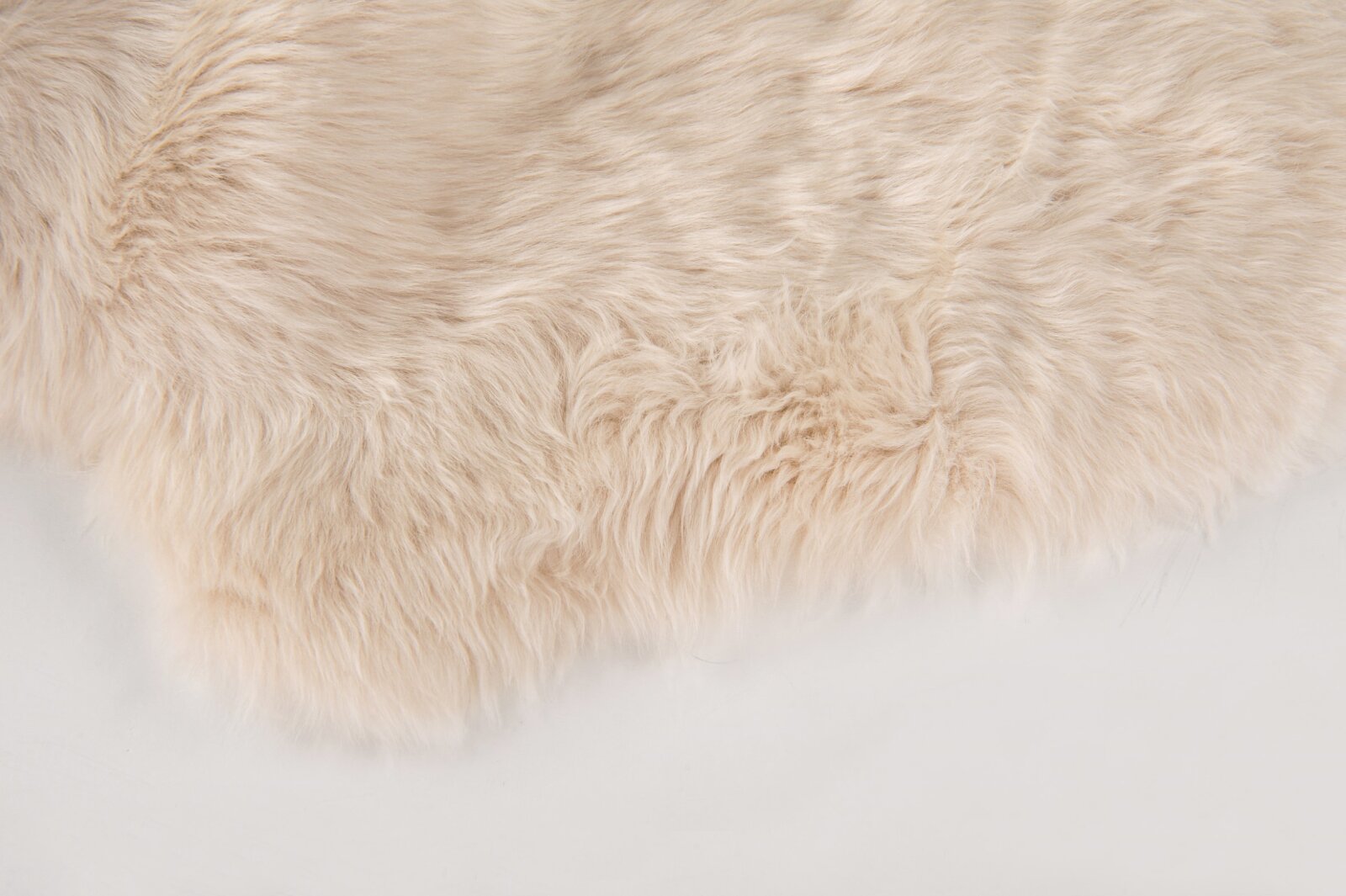 H.O.C.K. Lammfell lang ca. 150x70cm ecru natur 12513-46