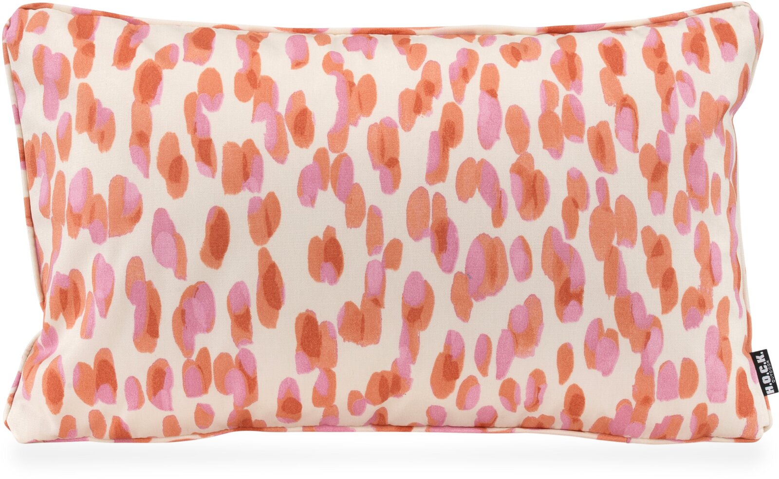 H.O.C.K. Sally Outdoor Kissen 50x30cm mit Keder col. 231 coral lachs sunny