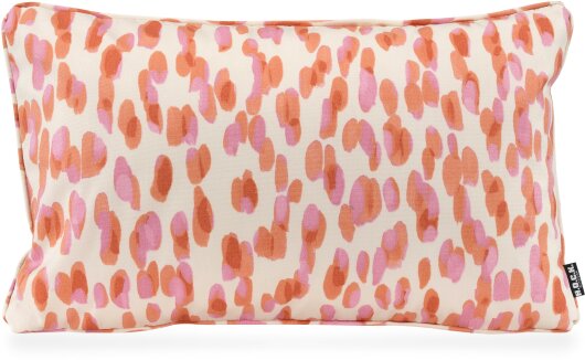 H.O.C.K. Sally Outdoor Kissen 50x30cm mit Keder col. 231 coral lachs sunny