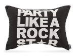 H.O.C.K. Rockstar Wendekissen 50x30cm schwarz