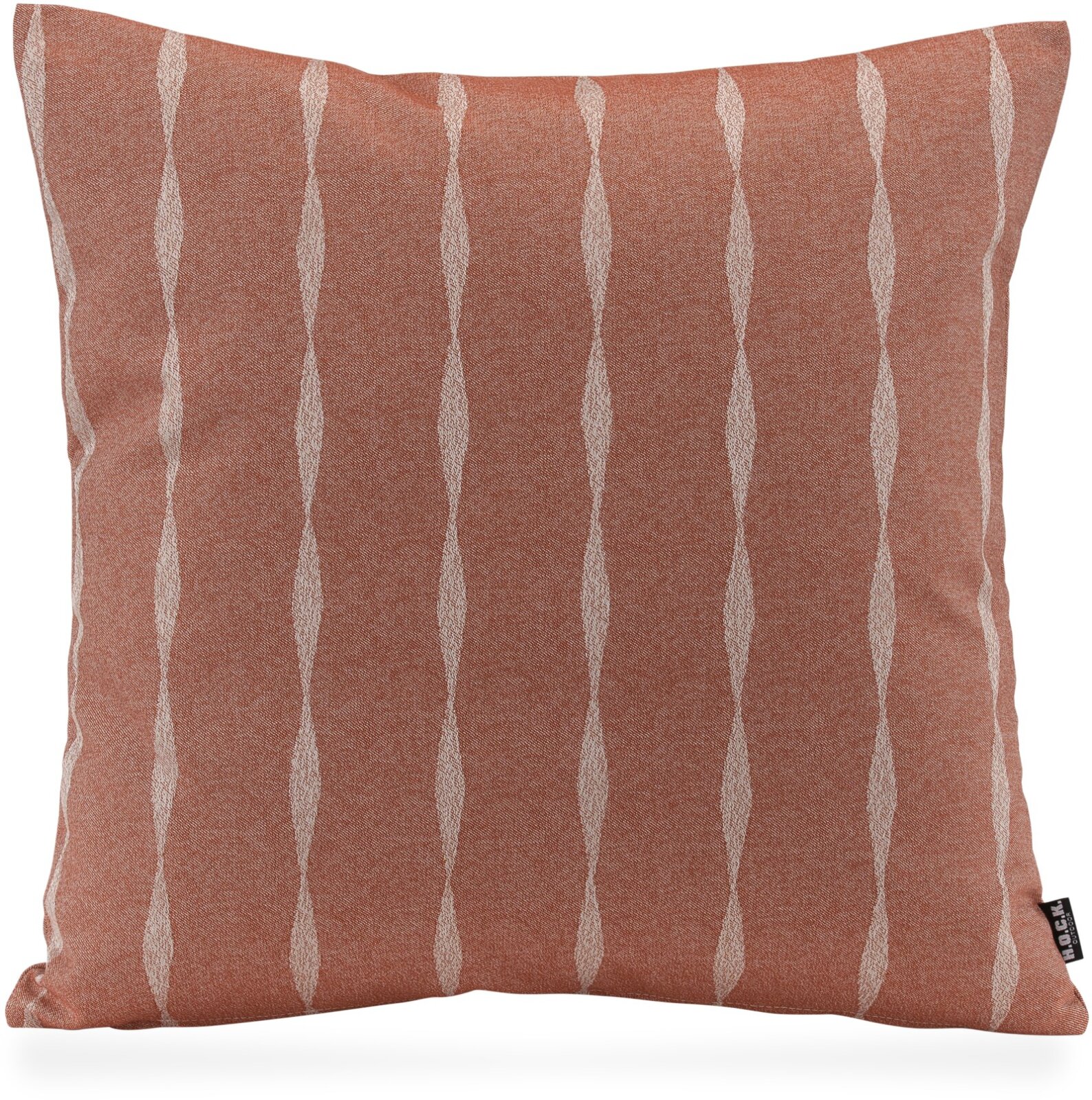 H.O.C.K. Loana Outdoor Kissen 50x50cm col. 98 rost terra bordeaux sunny
