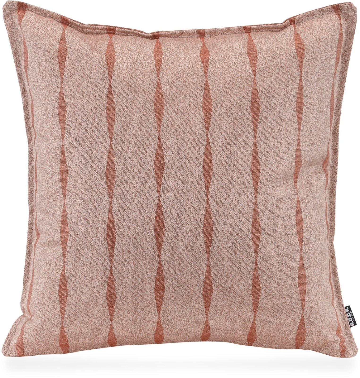 H.O.C.K. Loana Outdoor Wendekissen 50x50cm mit Biese col. 98 rost terra bordeaux sunny