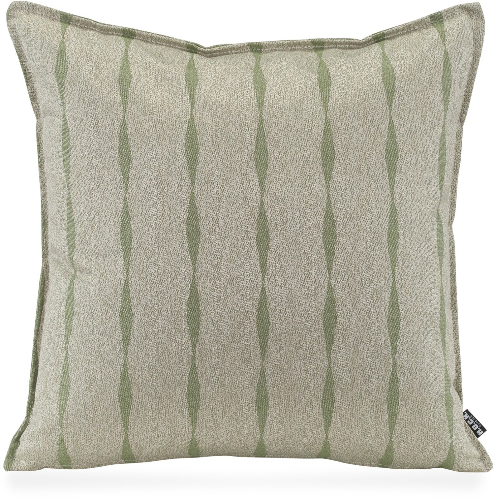 H.O.C.K. Loana Outdoor Wendekissen 50x50cm mit Biese col. 96 lindgrün grün sunny