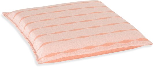 H.O.C.K. Loana Outdoor Wende-Sitzkissen mit Biese 45x45x4cm col. 96 coral lachs sunny