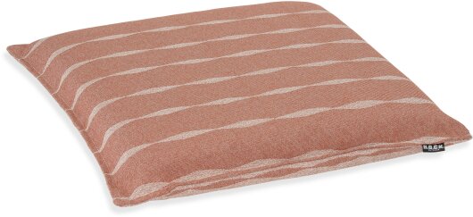 H.O.C.K. Loana Outdoor Sitzkissen mit Biese 45x45x4cm col. 98 rost terra bordeaux sunny