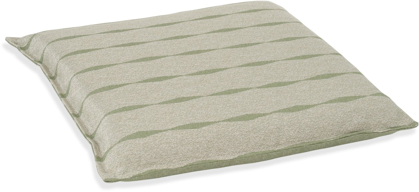 H.O.C.K. Loana Outdoor Wende-Sitzkissen mit Biese BLISS 45x45x6cm col. 99 lindgrün grün sunny