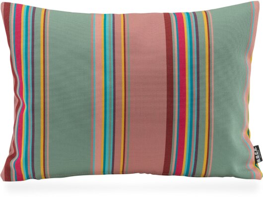 H.O.C.K. Yucatan Outdoor Kissen 40x30cm lindgrün altrosa 408