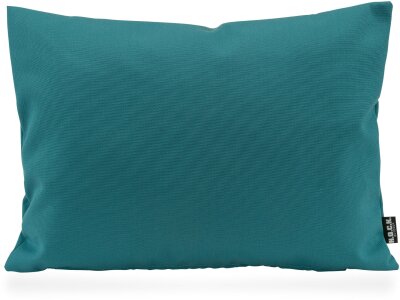 H.O.C.K. Classic Uni Outdoor Kissen 40x30cm cyan petrol...