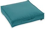 H.O.C.K. Classic Uni Outdoor Matratzenkissen 50x50x10cm cyan petrol light