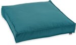 H.O.C.K. Classic Uni Outdoor Sitzkissen Palettenkissen Bodenkissen BODO 60x60x10cm cyan petrol light