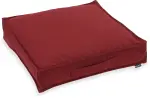 H.O.C.K. Classic Uni Outdoor Matratzenkissen 50x50x10cm bordeaux granate col. 11
