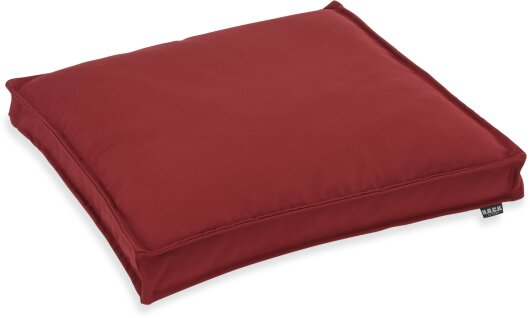 H.O.C.K. Classic Uni Outdoor Sitzkissen CLOU 50x50x5cm bordeaux granate col. 11