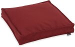 H.O.C.K. Classic Uni Outdoor Sitzkissen CLOU 40x40x5cm bordeaux granate col. 11