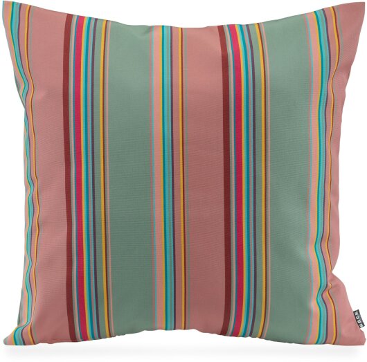 H.O.C.K. Yucatan Outdoor Kissen 60x60cm lindgrün altrosa 408