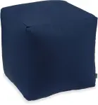 H.O.C.K. Classic Uni Outdoor Bean Cube Pouf 40x40x40cm navy blau