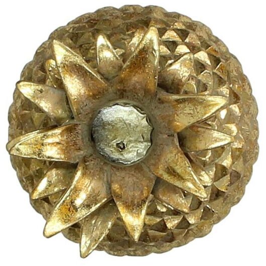 KRST Kerzenständer Ananas 10x10x21cm gold