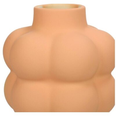KRST Vase Pfirsich12x11x16cm orange pastell