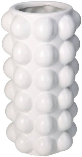 KRST Vase Bubble 14x14x28cm weiß