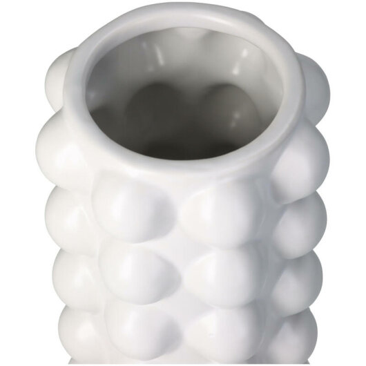 KRST Vase Bubble 14x14x28cm weiß