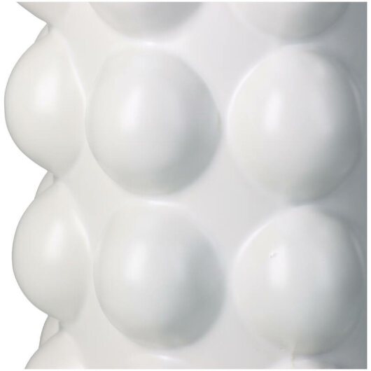 KRST Vase Bubble 14x14x28cm weiß