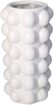 KRST Vase Bubble 14x14x28cm weiß