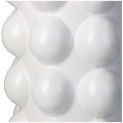 KRST Vase Bubble 14x14x28cm weiß