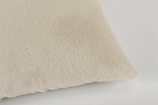 H.O.C.K. Plushy Kissen 45x45cm Fake Fur natur