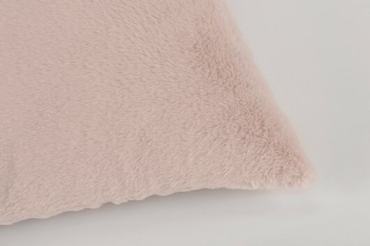 H.O.C.K. Plushy Kissen 45x45cm Fake Fur rosa
