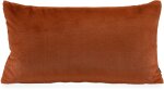H.O.C.K. Plushy Kissen 70x40cm Fake Fur orange terra 