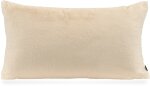 H.O.C.K. Plushy Kissen 70x40cm Fake Fur natur