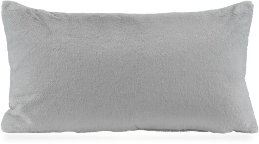 H.O.C.K. Plushy Kissen 70x40cm Fake Fur hellgrau