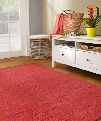 H.O.C.K. Indoor Teppich Cally Sunset 120x180cm rot