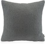 H.O.C.K. Fino Plush Kissen 45x45cm grau Plüsch