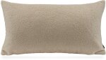 H.O.C.K. Fino Plush Kissen 70x40cm beige-taupe Plüsch