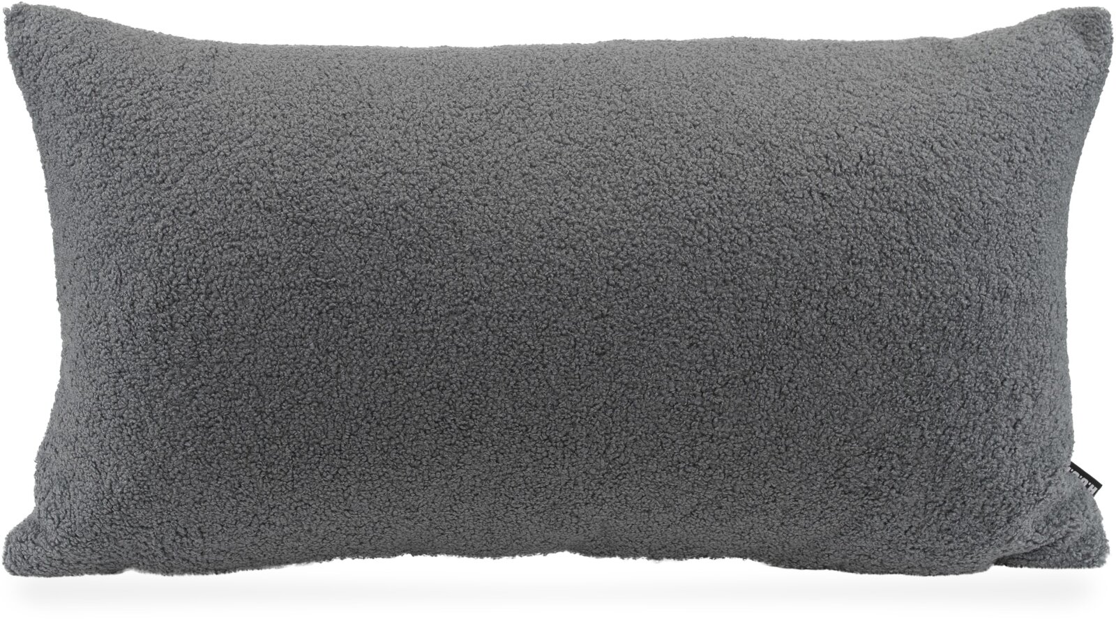 H.O.C.K. Fino Plush Kissen Teddystoff Bouclé 70x40cm grau Plüsch