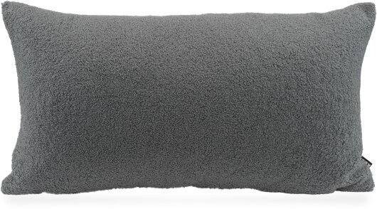 H.O.C.K. Fino Plush Kissen 70x40cm grau Plüsch