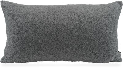 H.O.C.K. Fino Plush Kissen 70x40cm grau Plüsch