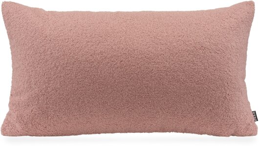 H.O.C.K. Fino Plush Kissen Teddystoff Bouclé 70x40cm rosa Plüsch