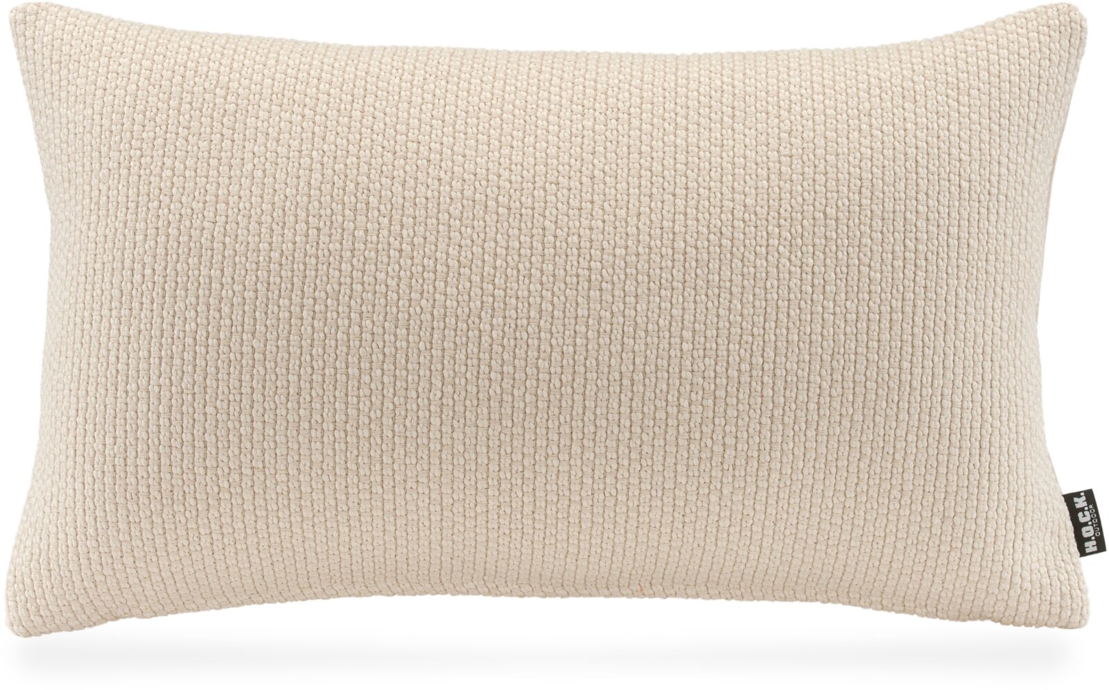 H.O.C.K. Madrid Outdoor + Indoor Wendekissen 50x30cm natur creme in&out
