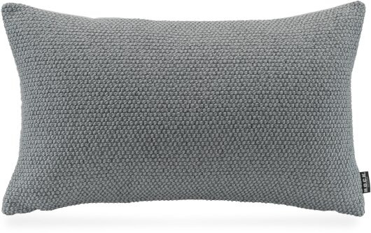 H.O.C.K. Madrid Outdoor + Indoor Wendekissen 50x30cm grau in&out