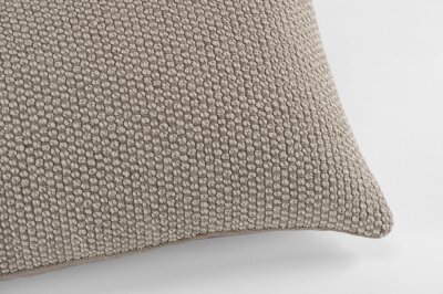 H.O.C.K. Madrid Outdoor + Indoor Wendekissen 50x30cm taupe in&out