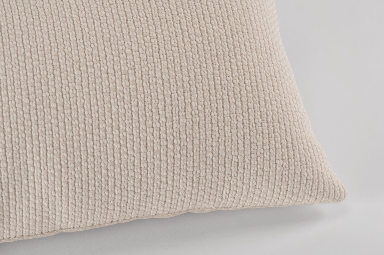 H.O.C.K. Madrid Outdoor + Indoor Wendekissen 60x60cm natur creme in&out
