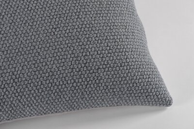 H.O.C.K. Madrid Outdoor + Indoor Wendekissen 60x60cm grau in&out