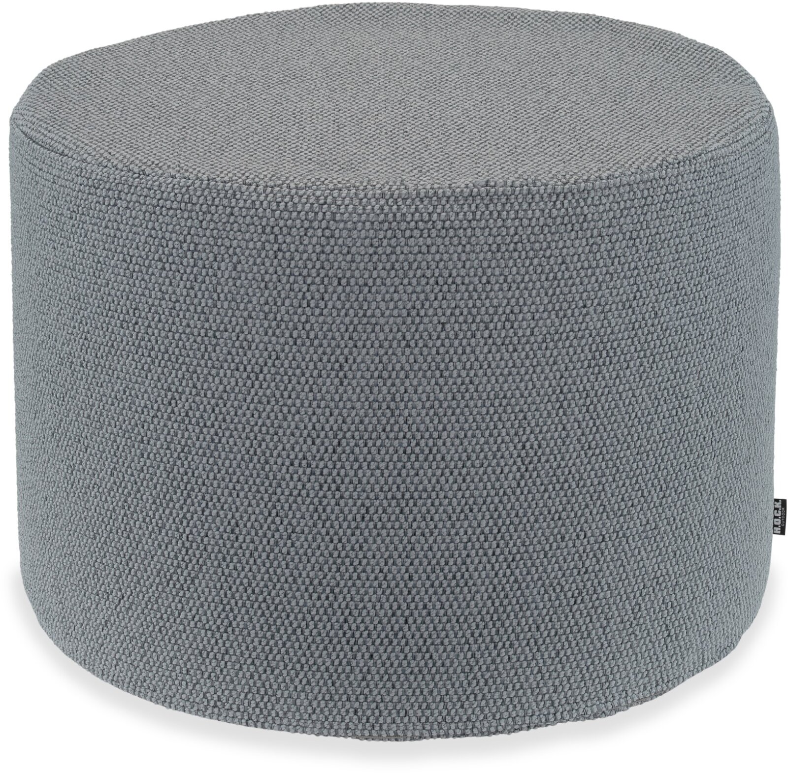 H.O.C.K. Madrid Outdoor + Indoor Hocker rund ø60x40cm grau in&out