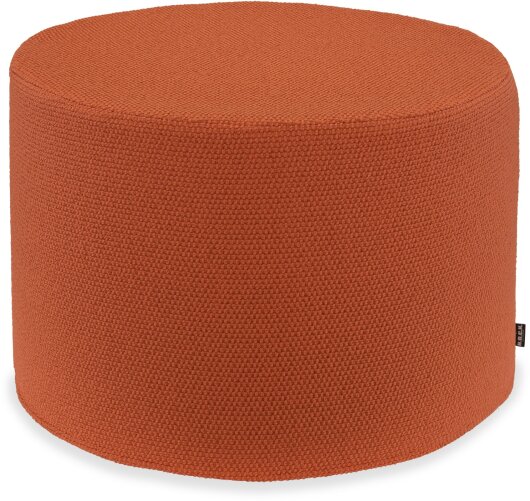 H.O.C.K. Madrid Outdoor + Indoor Hocker rund ø60x40cm orange in&out