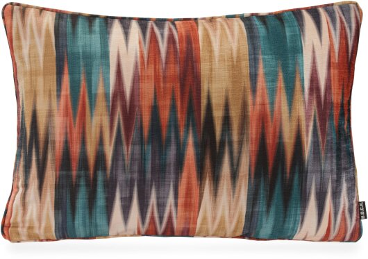 H.O.C.K. Alissa Kissen mit Keder 60x40cm zickzack bunt colorful col. 45