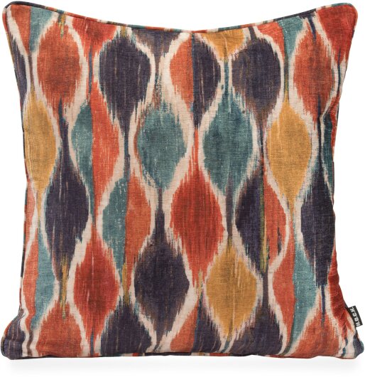 H.O.C.K. Solana Kissen mit Keder 50x50cm Tropfen bunt colorful col. 45